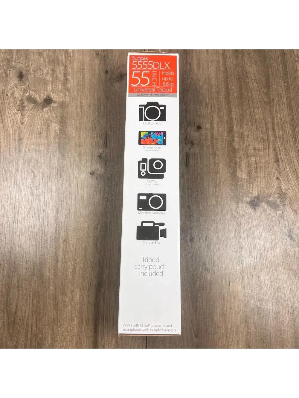 Sunpak 58 aluminium tripod 5858DLX - 620-585BB